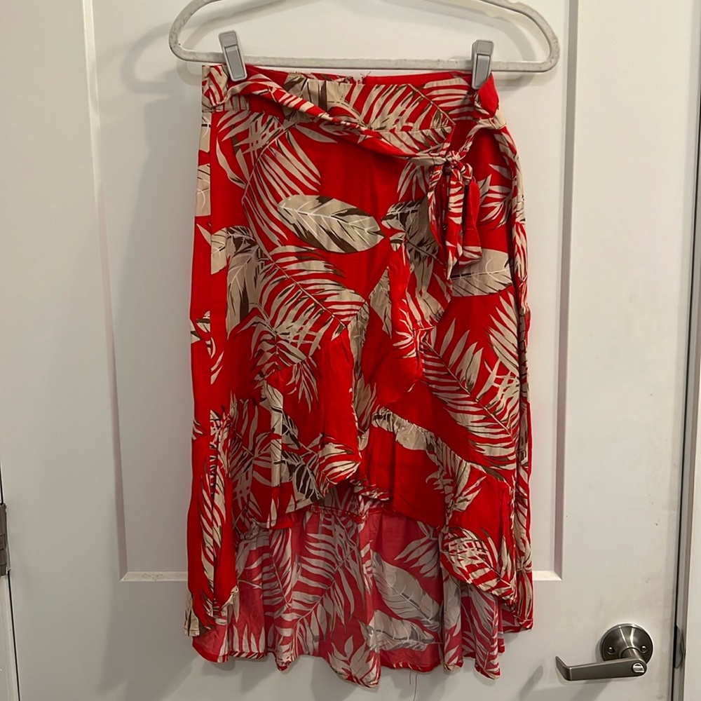 Vestique high low skirt